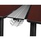 Kee Desking Kee Benching Systems, Black, Mahogany, Wood, Metal MBSPD6024MHBPBK - alternate 2